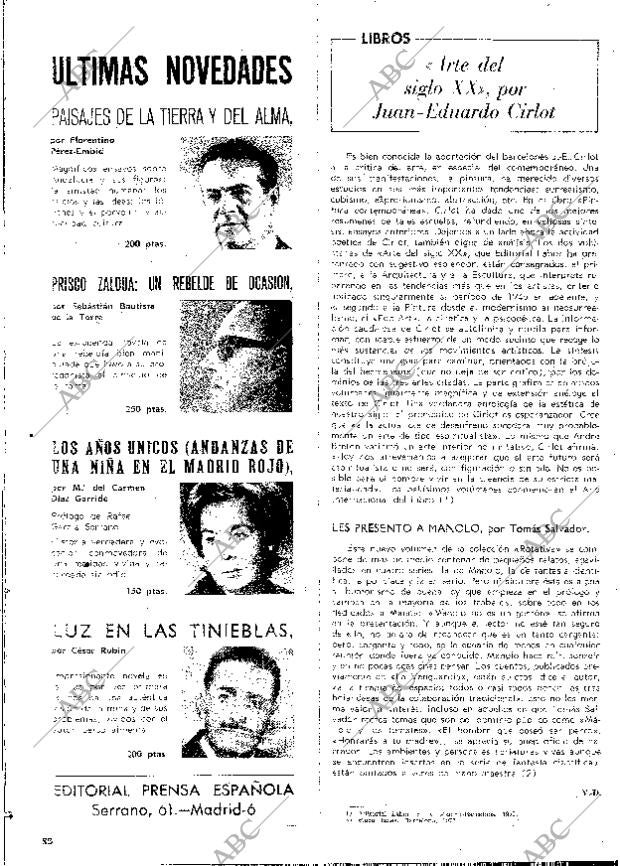 BLANCO Y NEGRO MADRID 24-06-1972 página 88