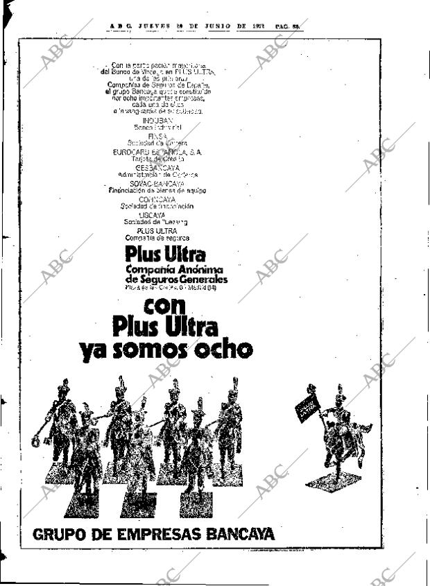 ABC MADRID 29-06-1972 página 82