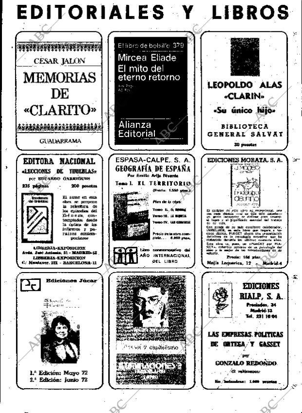 ABC MADRID 30-06-1972 página 113