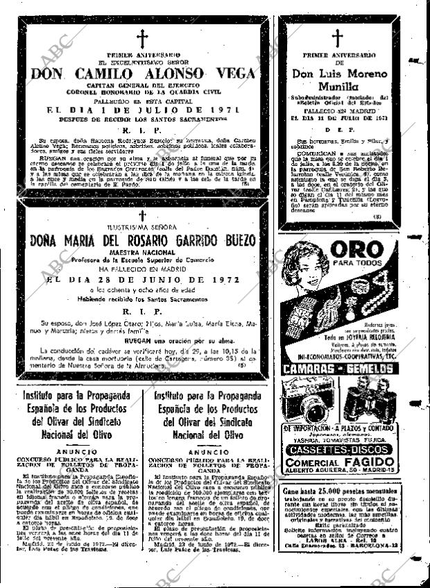 ABC MADRID 30-06-1972 página 99