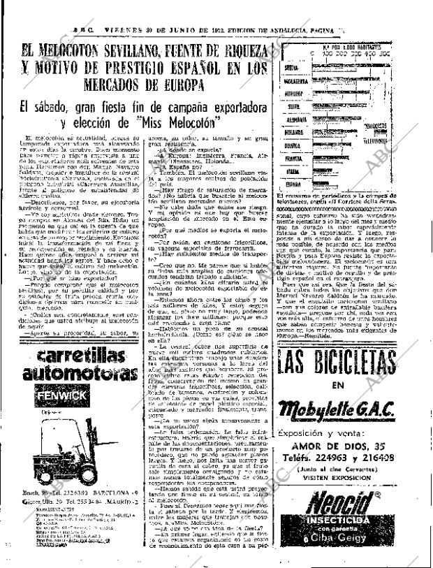 ABC SEVILLA 30-06-1972 página 75