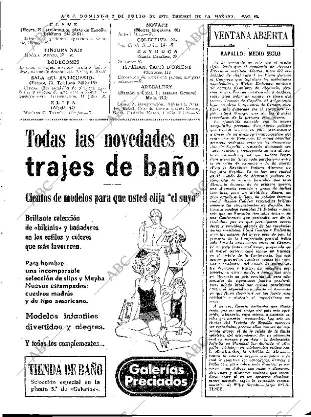ABC MADRID 02-07-1972 página 43