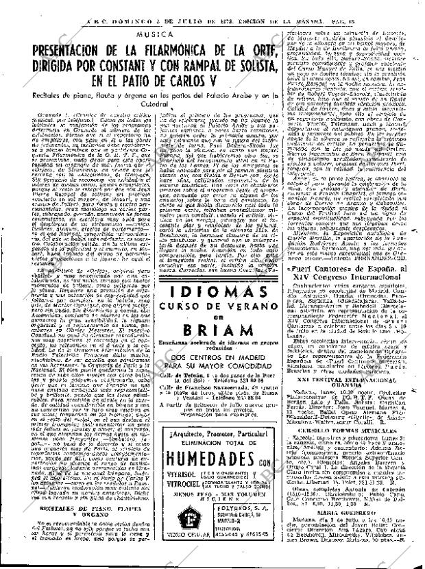 ABC MADRID 02-07-1972 página 65