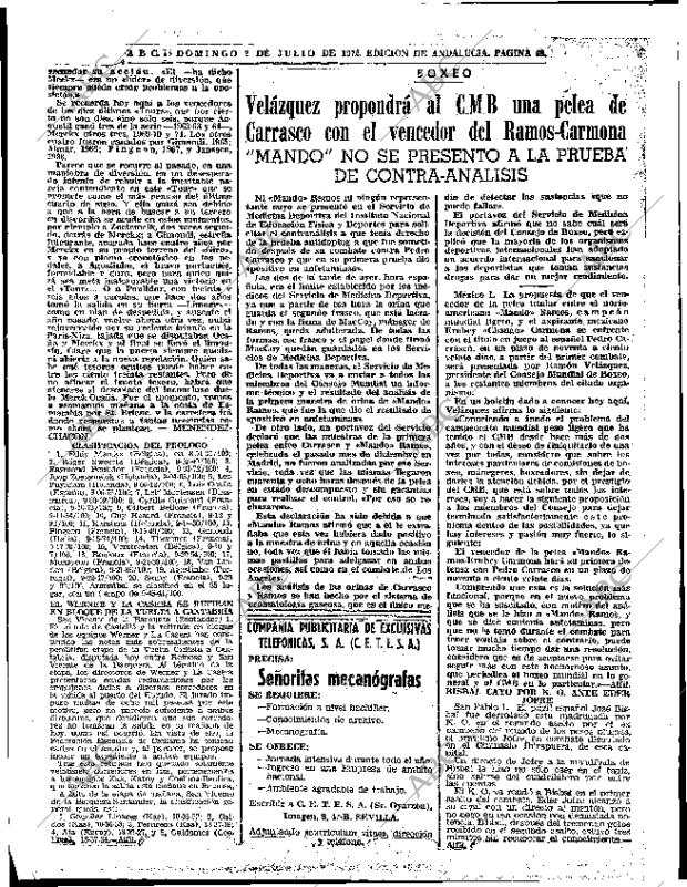 ABC SEVILLA 02-07-1972 página 44