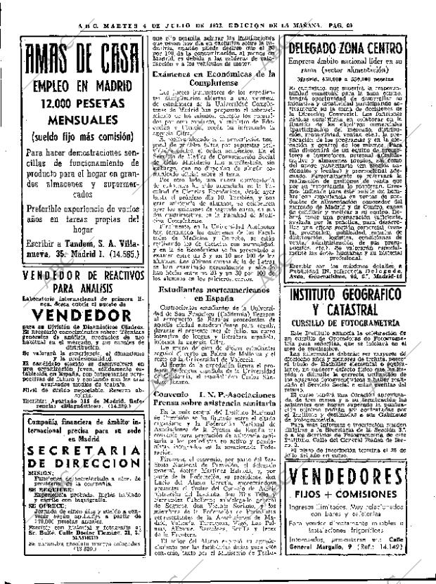 ABC MADRID 04-07-1972 página 40