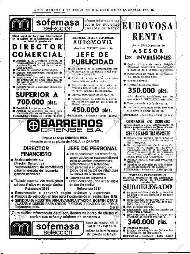 ABC MADRID 04-07-1972 página 44