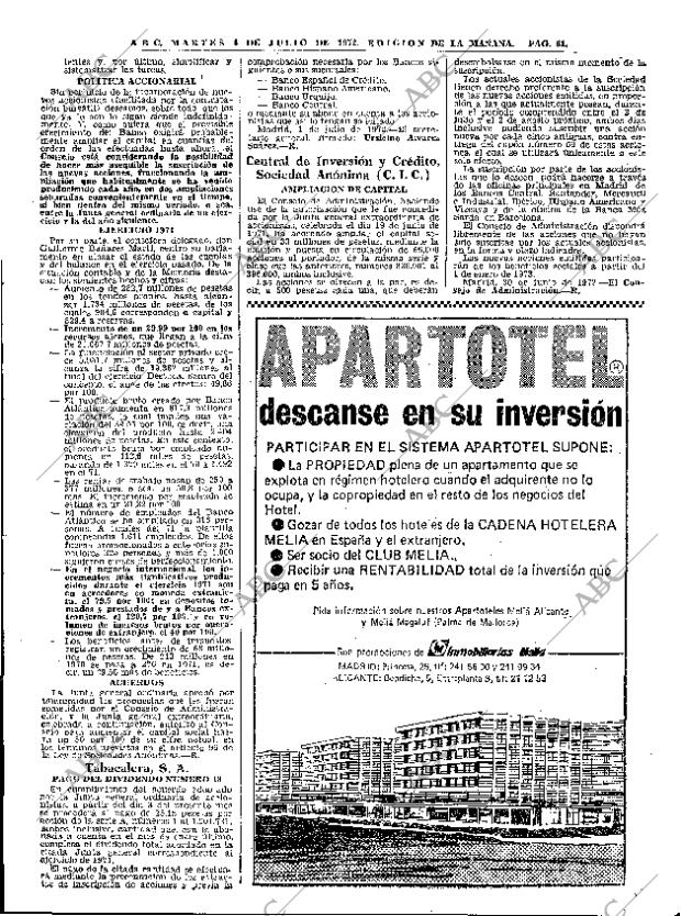 ABC MADRID 04-07-1972 página 61