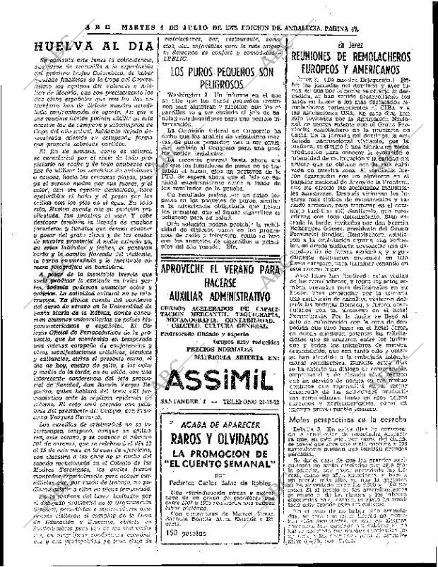 ABC SEVILLA 04-07-1972 página 47