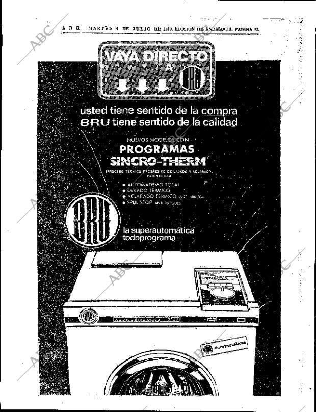 ABC SEVILLA 04-07-1972 página 52
