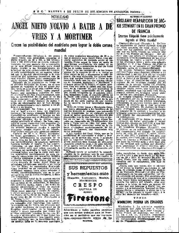 ABC SEVILLA 04-07-1972 página 69