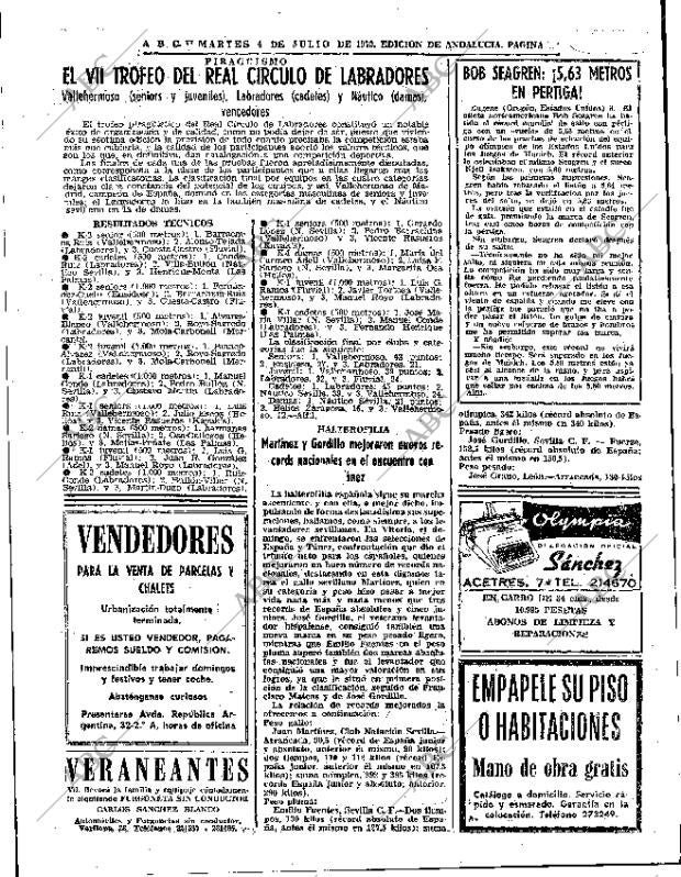 ABC SEVILLA 04-07-1972 página 71