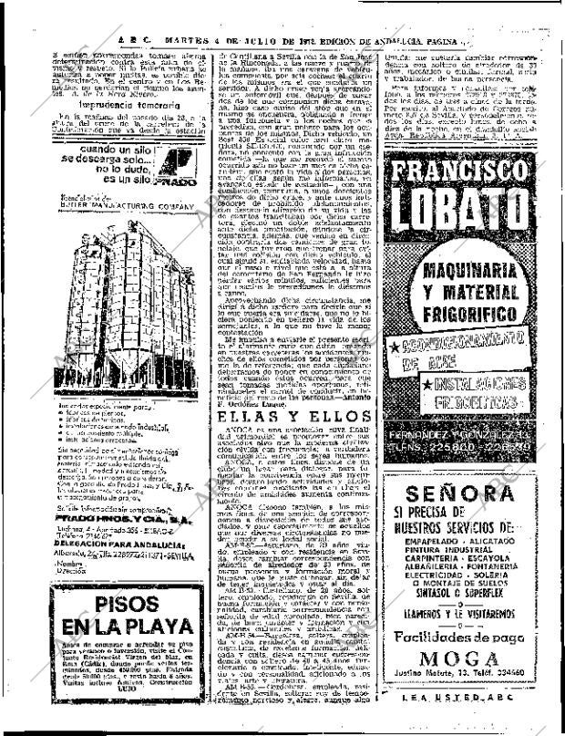 ABC SEVILLA 04-07-1972 página 76