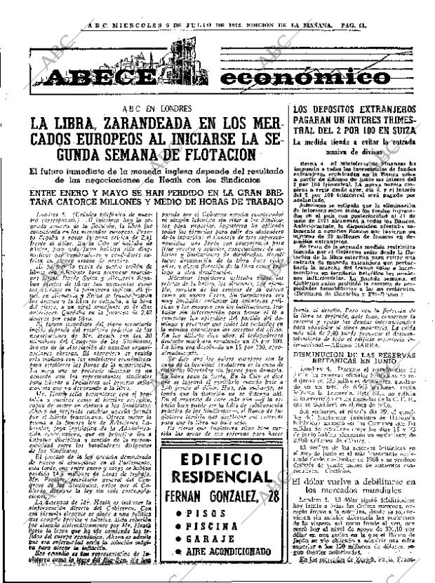 ABC MADRID 05-07-1972 página 43