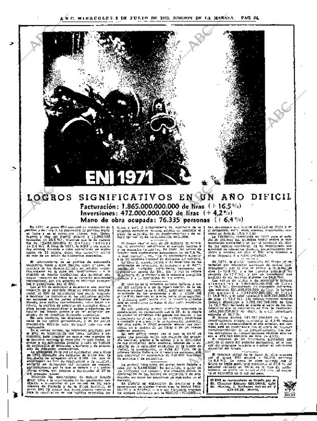 ABC MADRID 05-07-1972 página 66