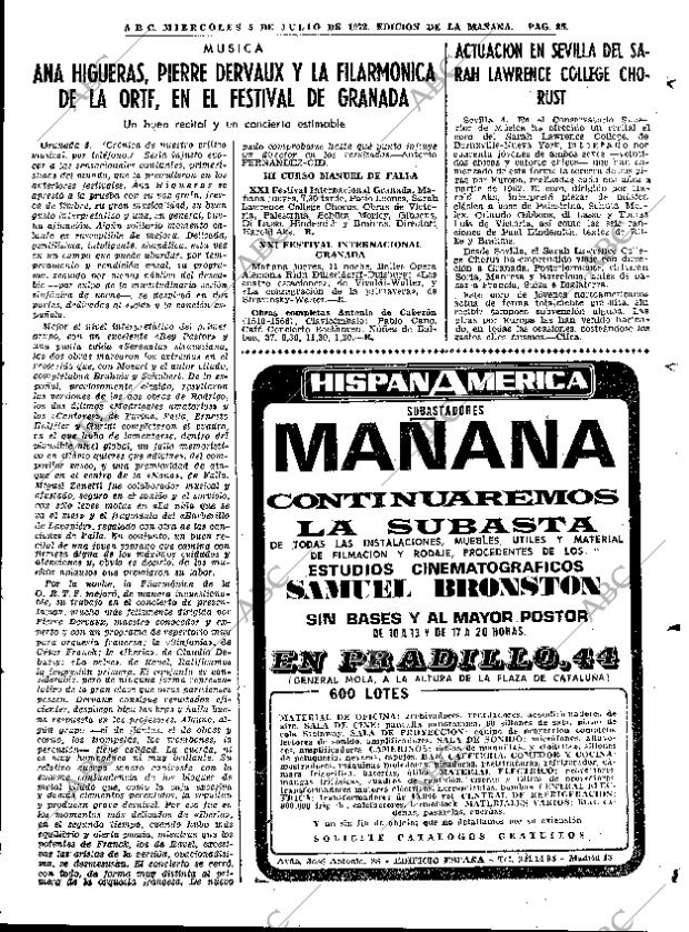 ABC MADRID 05-07-1972 página 67