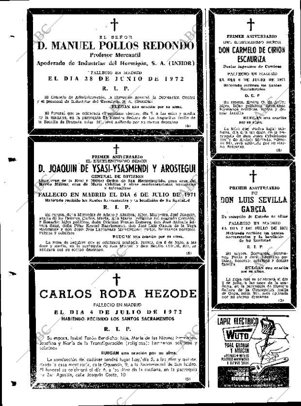 ABC MADRID 05-07-1972 página 92