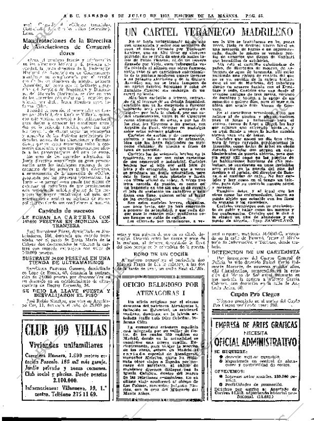 ABC MADRID 08-07-1972 página 45