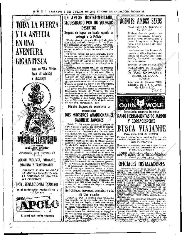 ABC SEVILLA 08-07-1972 página 24