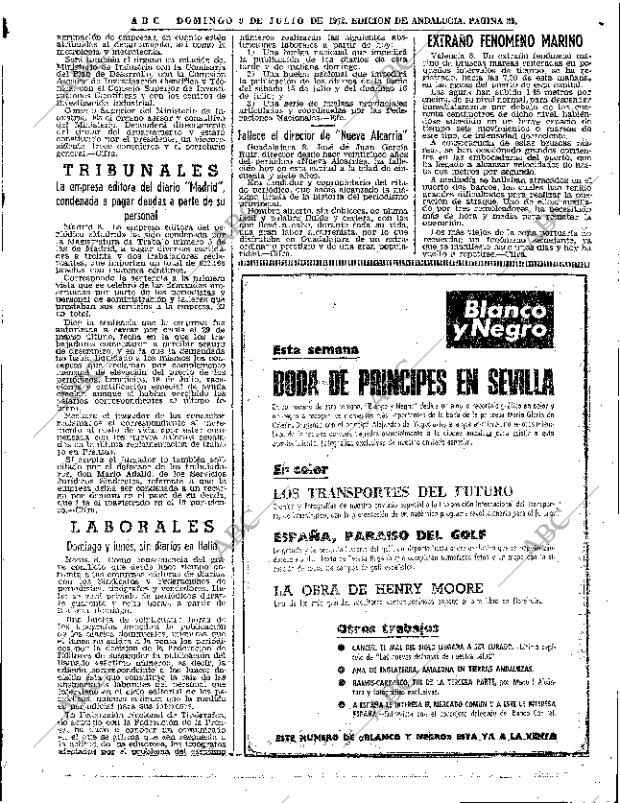 ABC SEVILLA 09-07-1972 página 25