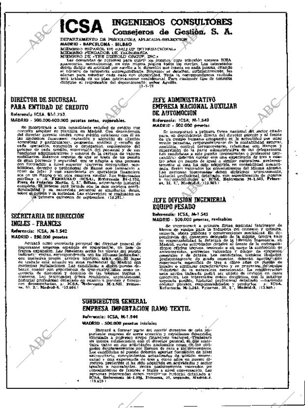 ABC MADRID 11-07-1972 página 12