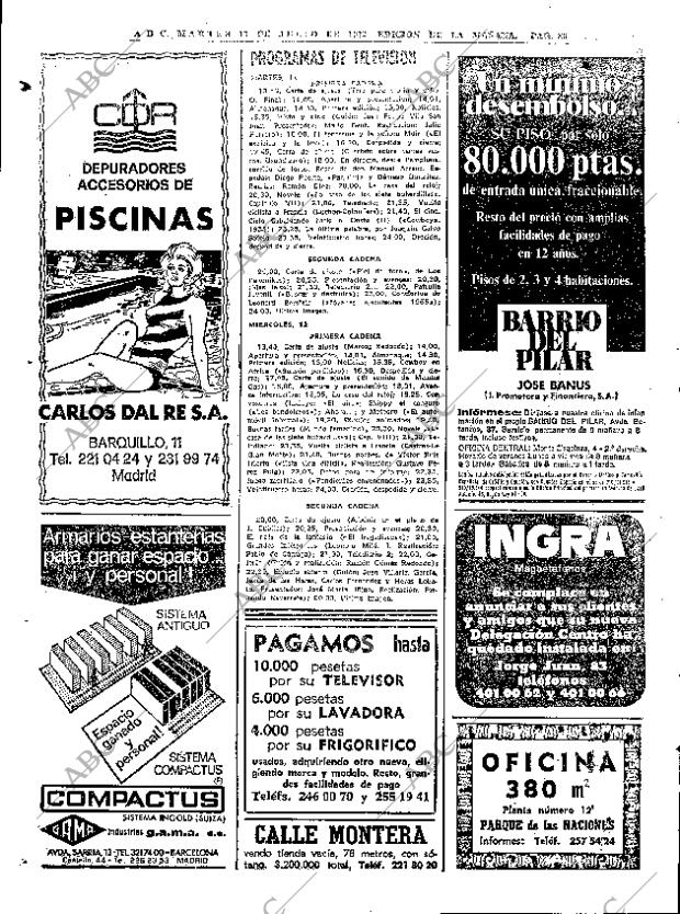 ABC MADRID 11-07-1972 página 86