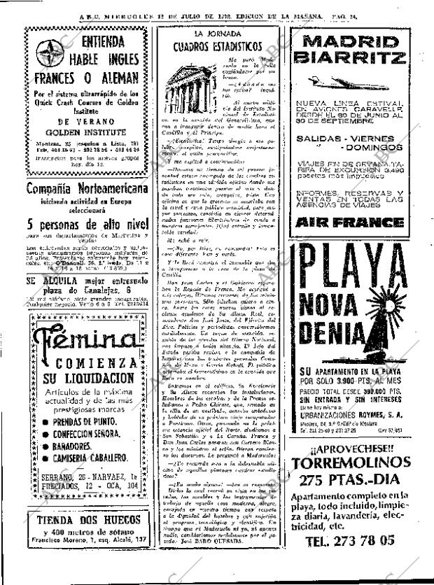 ABC MADRID 12-07-1972 página 24