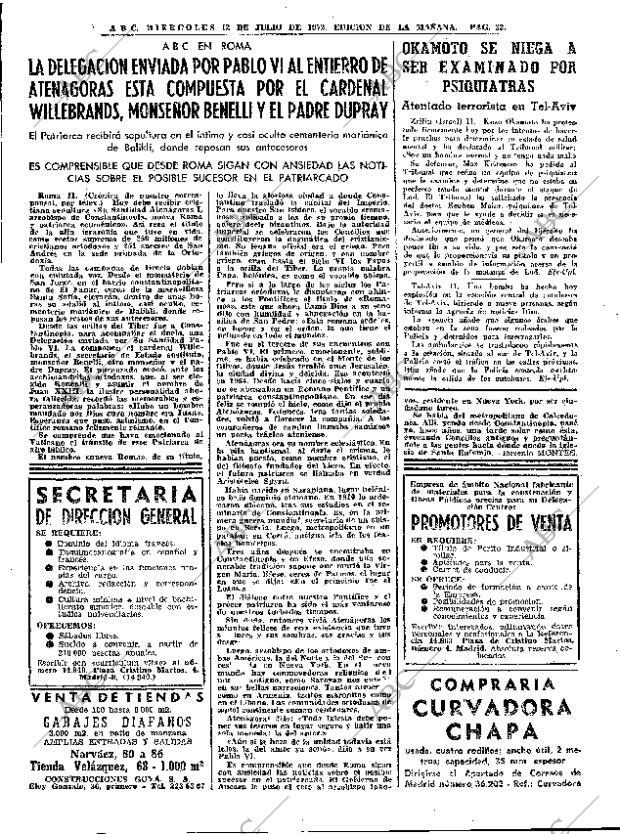 ABC MADRID 12-07-1972 página 32