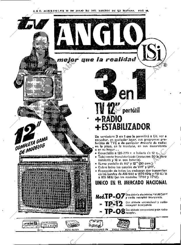 ABC MADRID 12-07-1972 página 60