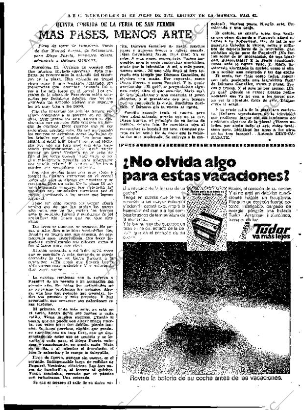 ABC MADRID 12-07-1972 página 61