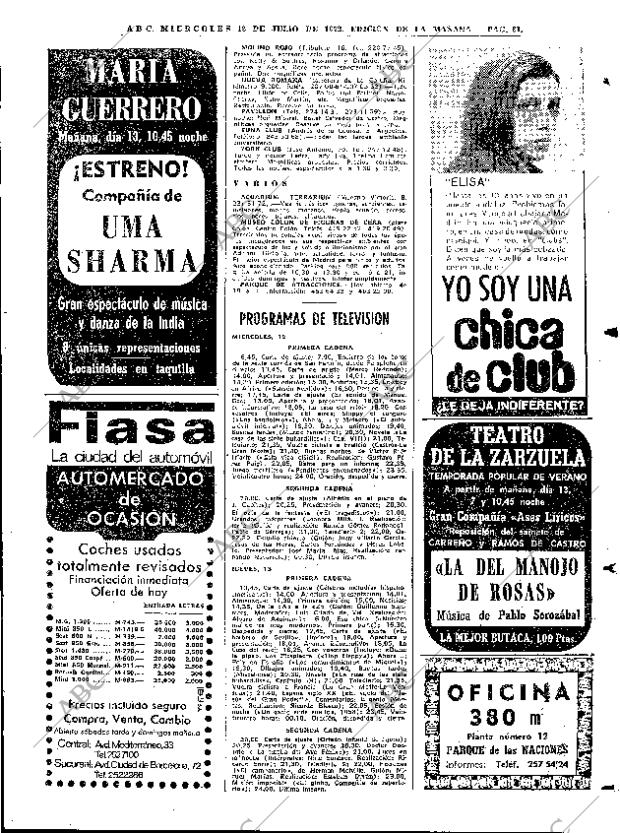 ABC MADRID 12-07-1972 página 81