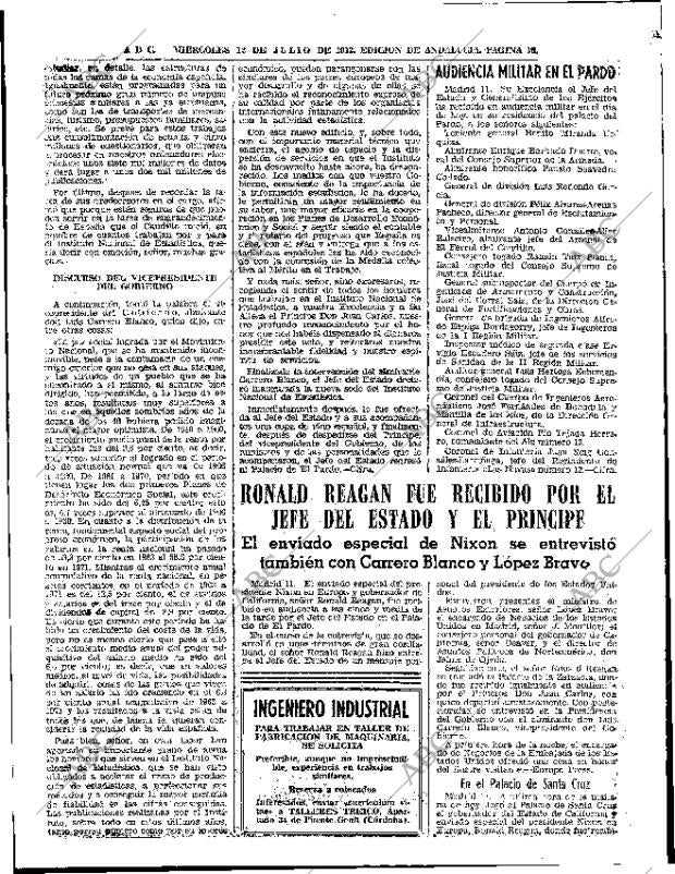 ABC SEVILLA 12-07-1972 página 16
