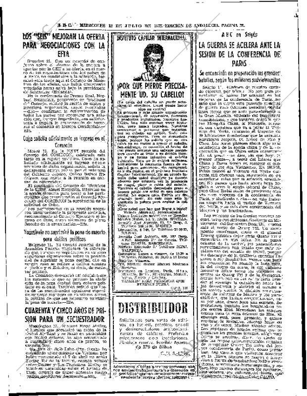 ABC SEVILLA 12-07-1972 página 22