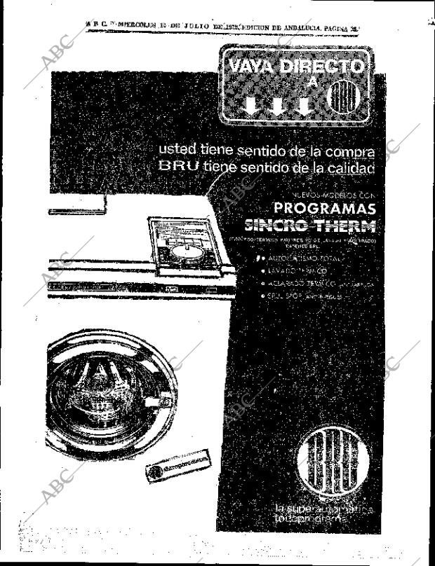 ABC SEVILLA 12-07-1972 página 28