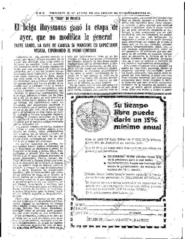ABC SEVILLA 12-07-1972 página 45