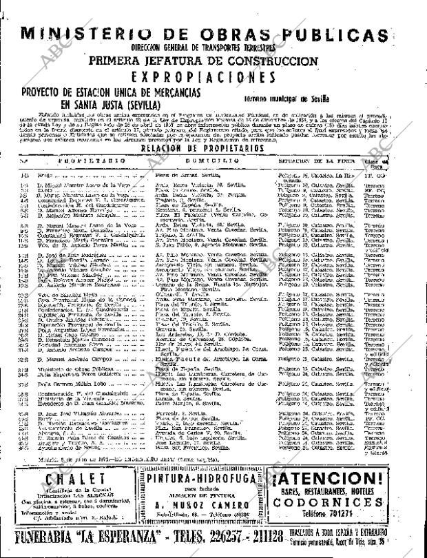 ABC SEVILLA 12-07-1972 página 57