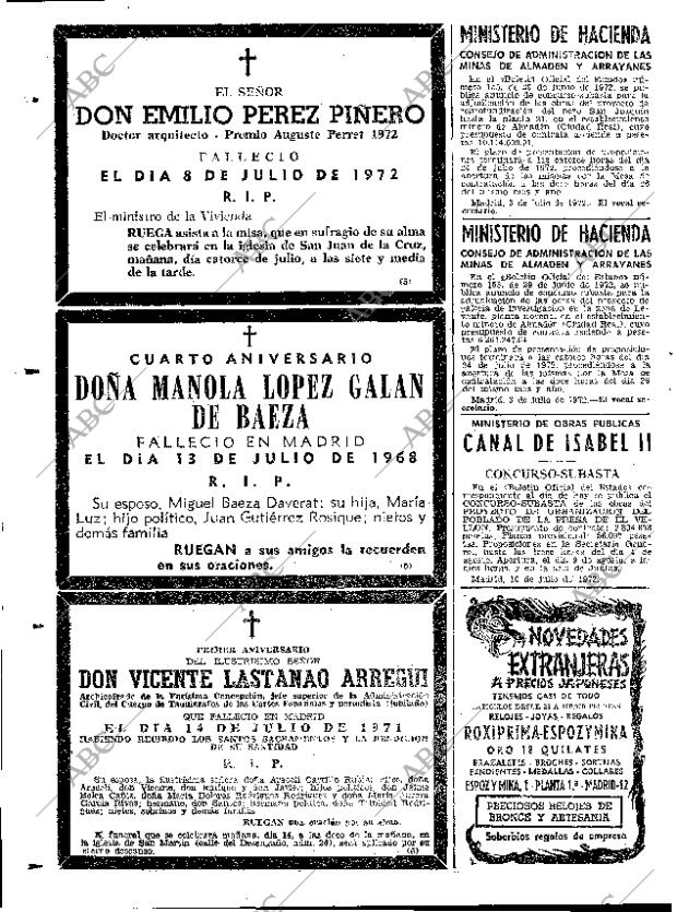 ABC MADRID 13-07-1972 página 100