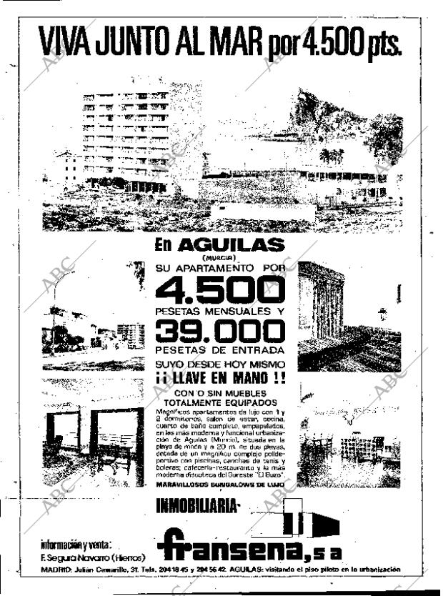 ABC MADRID 13-07-1972 página 110