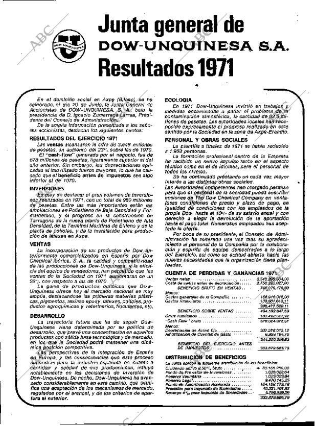 ABC MADRID 13-07-1972 página 14