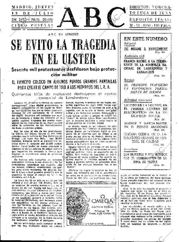 ABC MADRID 13-07-1972 página 17