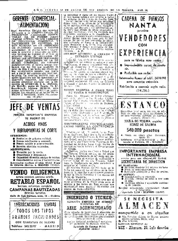 ABC MADRID 13-07-1972 página 24