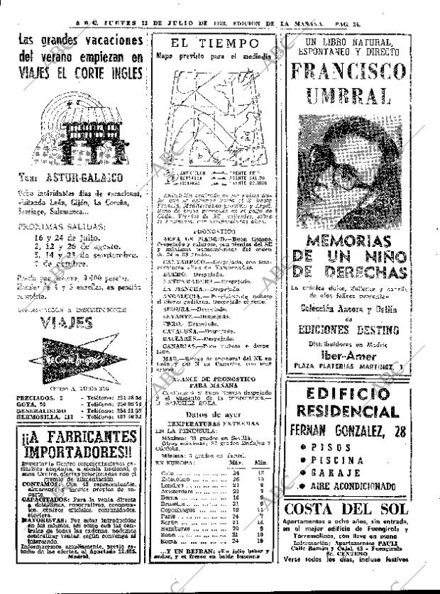 ABC MADRID 13-07-1972 página 34