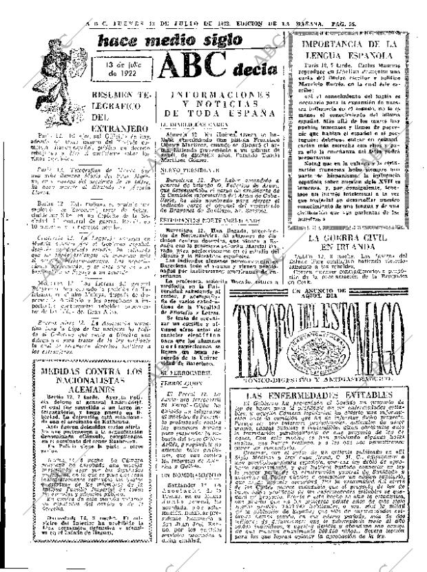 ABC MADRID 13-07-1972 página 55