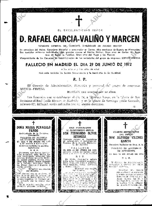 ABC MADRID 13-07-1972 página 98