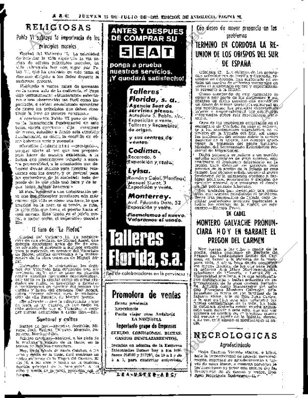 ABC SEVILLA 13-07-1972 página 37