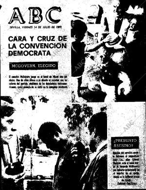 ABC SEVILLA 14-07-1972 página 1