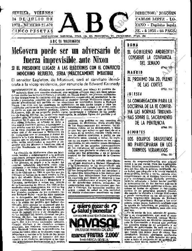 ABC SEVILLA 14-07-1972 página 15