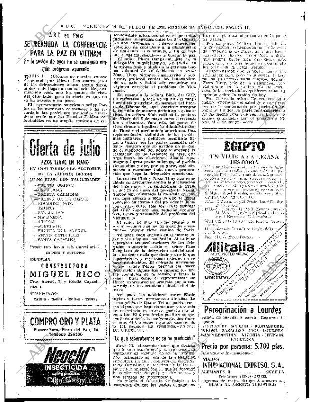 ABC SEVILLA 14-07-1972 página 16