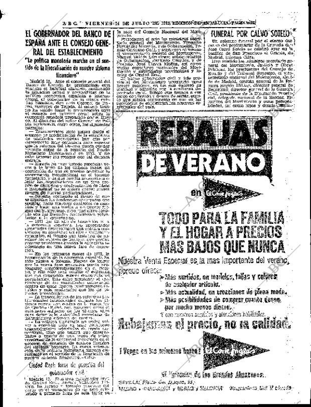 ABC SEVILLA 14-07-1972 página 23