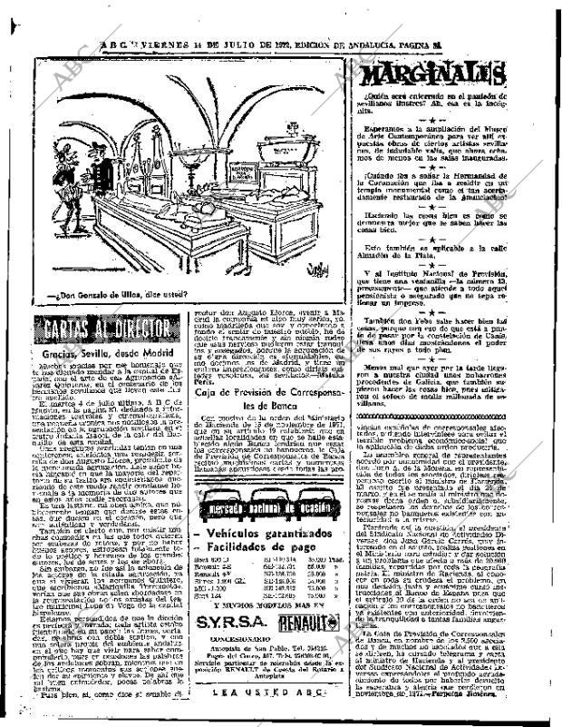 ABC SEVILLA 14-07-1972 página 31