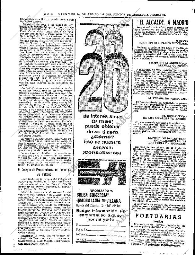 ABC SEVILLA 14-07-1972 página 34